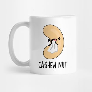 Ca-shew Funny Sneezing Cashew Nut Pun Mug